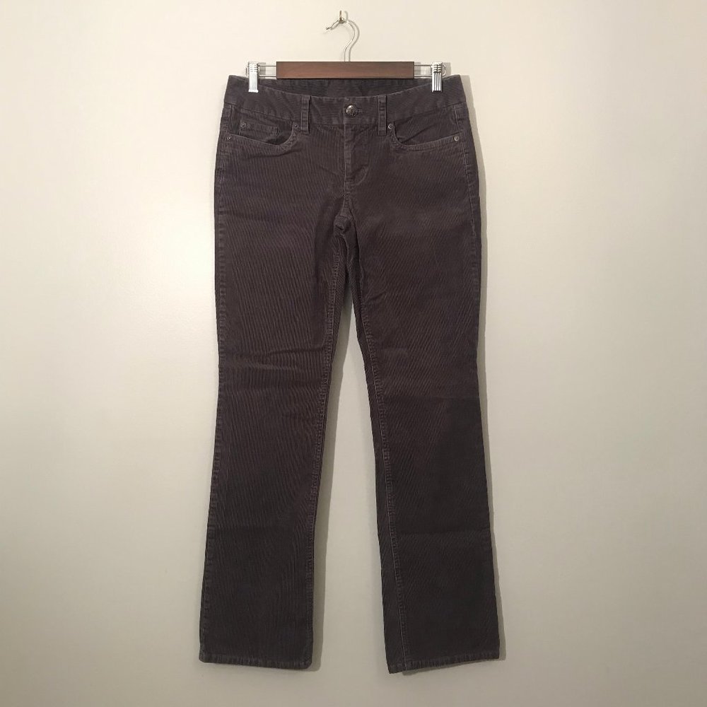 J. Crew Favorite Fit Gray Corduroy Pants